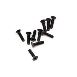 SWORKz ocelový Inbusový šroub s zápustnou hlavou, M3x12mm, 10 ks.
