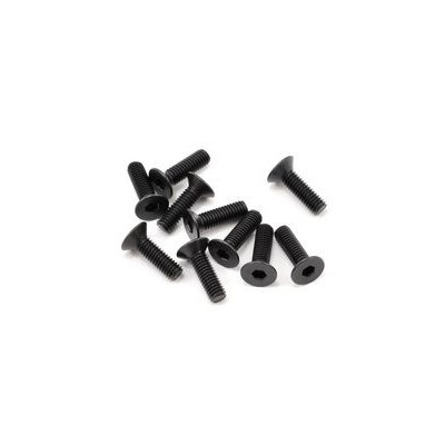 SWORKz ocelový Inbusový šroub s zápustnou hlavou, M3x10mm, 10 ks.