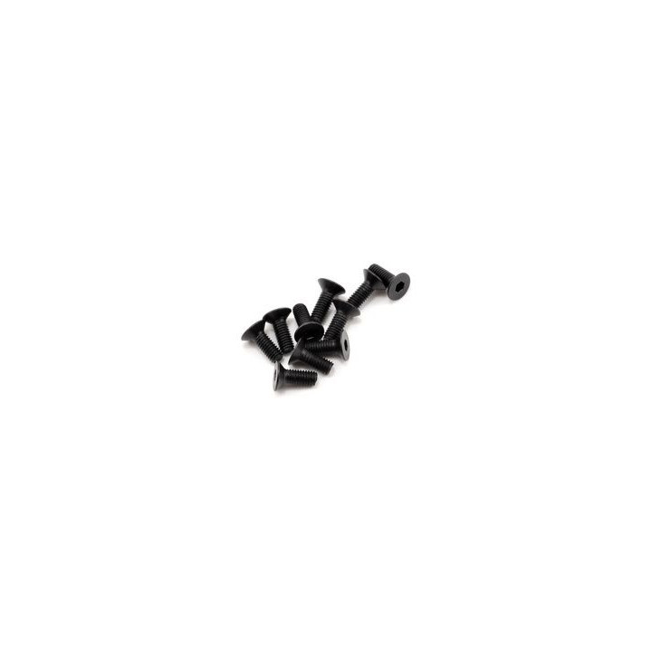SWORKz ocelový Inbusový šroub s zápustnou hlavou, M3x8mm, 10 ks.
