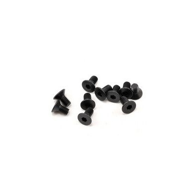 SWORKz ocelový Inbusový šroub s zápustnou hlavou, M3x6mm, 10 ks.