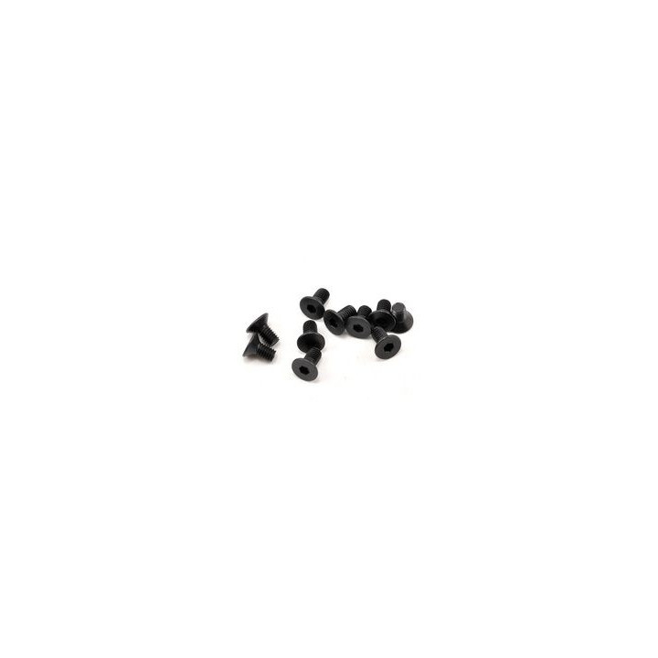 SWORKz ocelový Inbusový šroub s zápustnou hlavou, M3x6mm, 10 ks.
