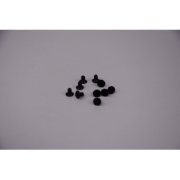 SWORKz ocelový Inbusový šroub s zápustnou hlavou, M2,6x4mm, 10 ks.