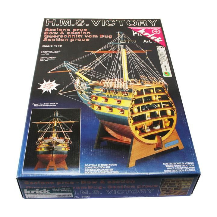 Mantua Model Victory řez trupem 1:78 kit