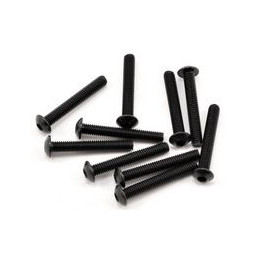 SWORKz ocelový Inbusový šroub s čočkovitou hlavou M3x20mm, 10 ks.