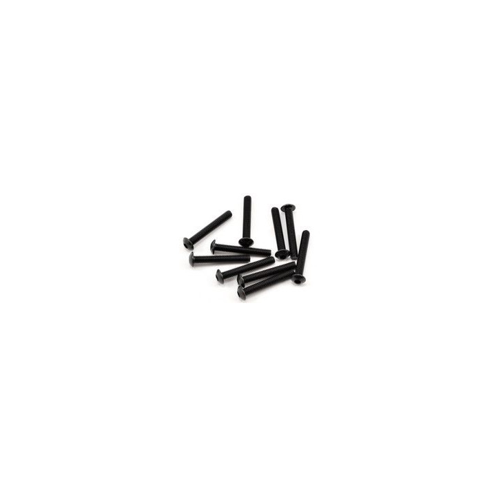 SWORKz ocelový Inbusový šroub s čočkovitou hlavou M3x20mm, 10 ks.