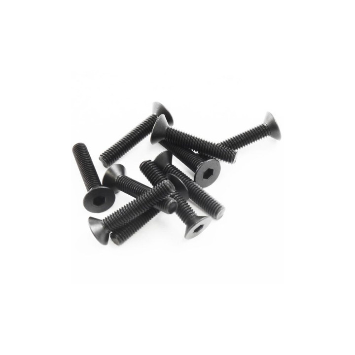 SWORKz ocelový Inbusový šroub s zápustnou hlavou, M3x16mm, 10 ks.