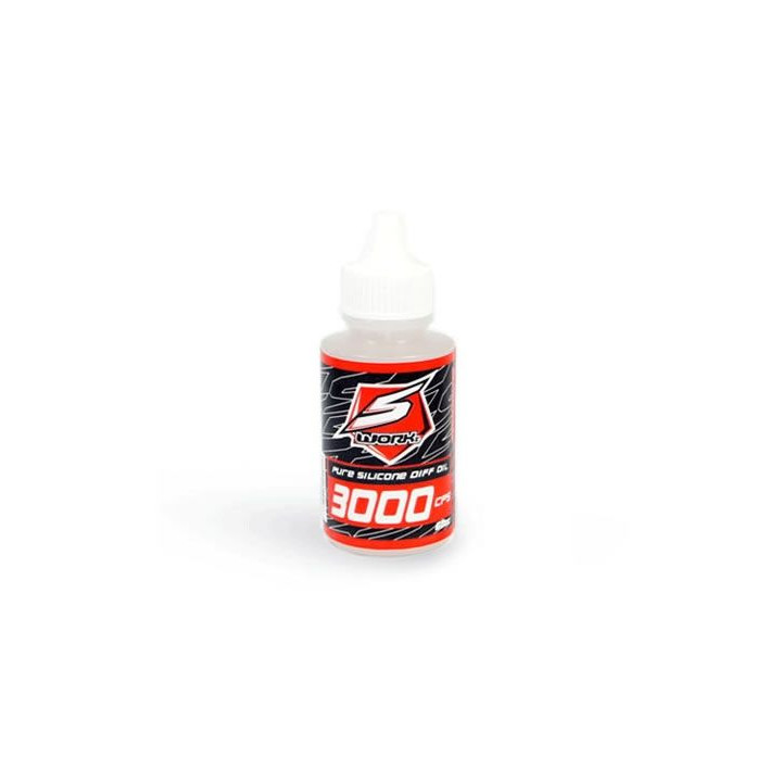 SWORKz silikonový olej pro diferenciál 3000Cps, 60ml, 1 ks.