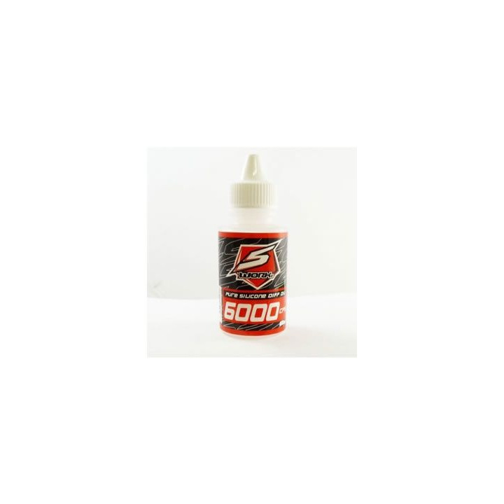 SWORKz silikonový olej pro diferenciál 6000Cps, 60ml, 1 ks.