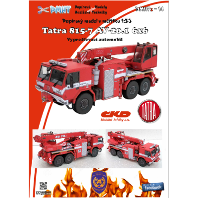 AV20.1 Tatra 815-7 6x6 - vyslobodzovací žeriav 1:53