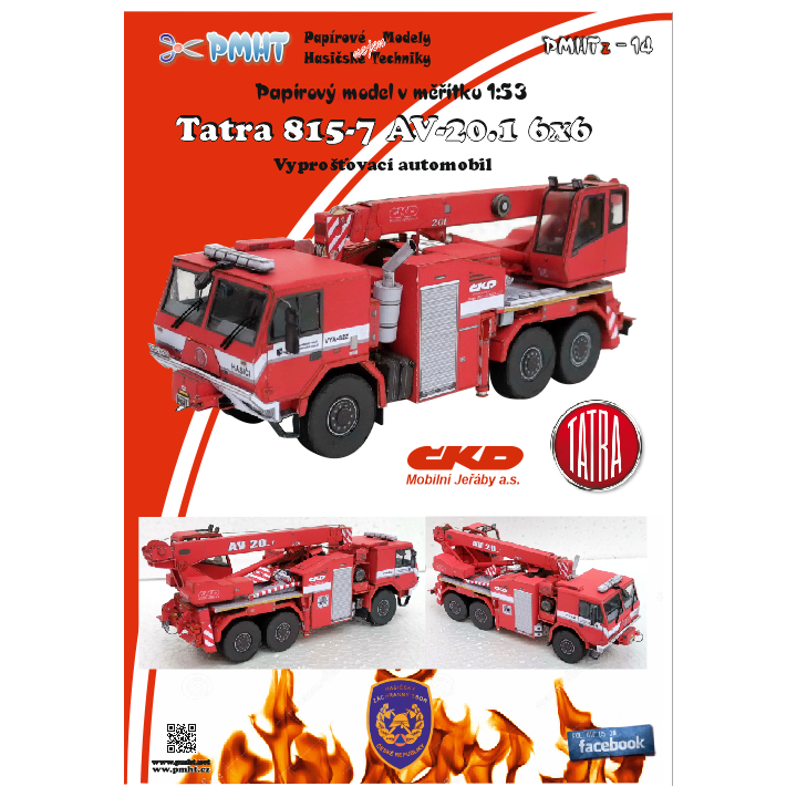 AV20.1 Tatra 815-7 6x6 - vyslobodzovací žeriav 1:53