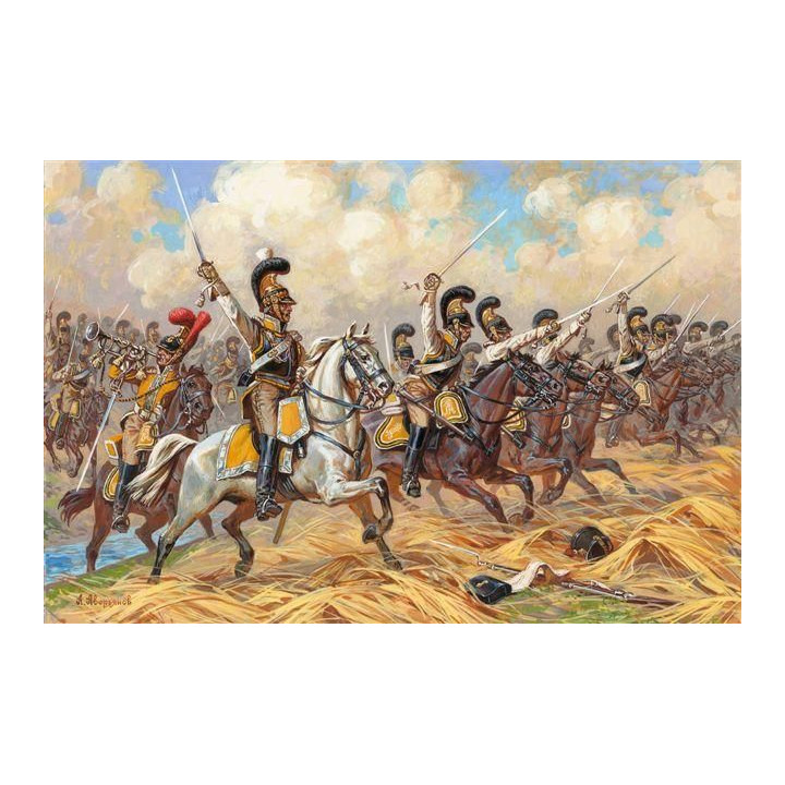 Wargames (AoB) figurky 8035 - Saxon Cuirassiers 1810-1814 (1:72)