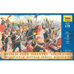 Wargames (AoB) figurky 8042 - French Elite Infantry Voltigeurs  (re-release) (1:72)