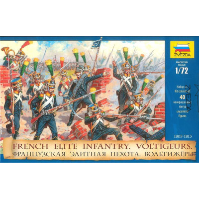 Wargames (AoB) figurky 8042 - French Elite Infantry Voltigeurs  (re-release) (1:72)