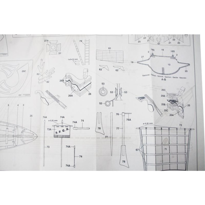 Mantua Model Caesar 1:30 kit