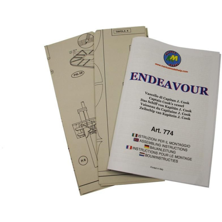 Mantua Model Endeavour 1:60 kit