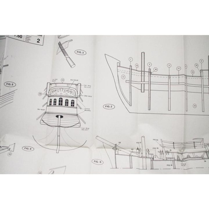 Mantua Model Endeavour 1:60 kit