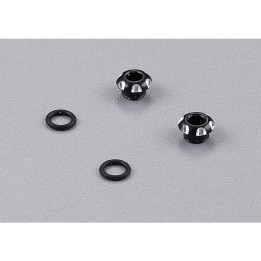 Killerbody hliníkový držiak LED 3mm čierny