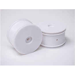 Losi Rear Wheel, White (2): Mini-B