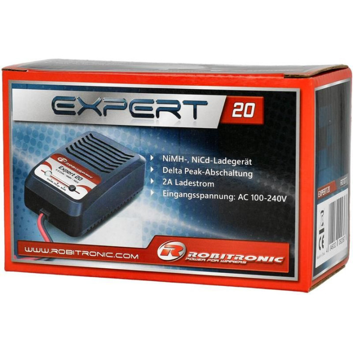Robitronic nabíječ Expert 20W 4-8NiMH AC
