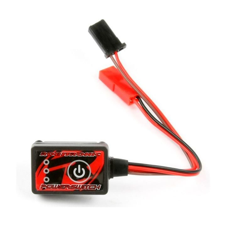Robitronic elektronický vypínač s indikátorem baterie