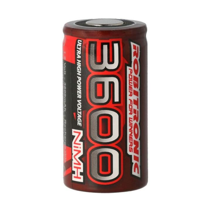 Robitronic NiMH baterie 1.2V 3600mAh Sub-C