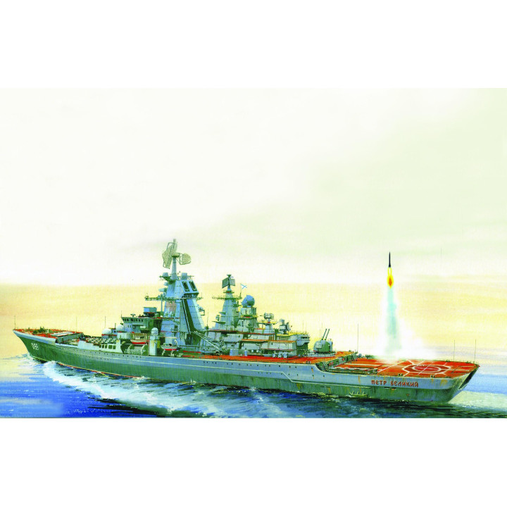 Model Kit loď 9017 - Russian Battlecruiser Pjotr Velikij (1:700)