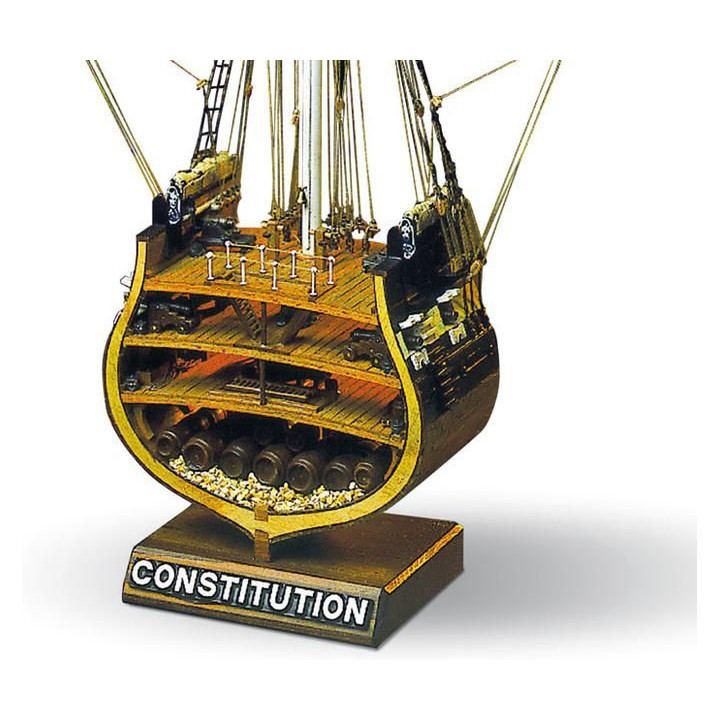 MAMOLI USS Constitution příčný řez 1:93