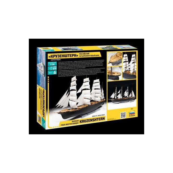 Model Kit loď 9045 - "Kruzenshtern" Sailingship (1:200)