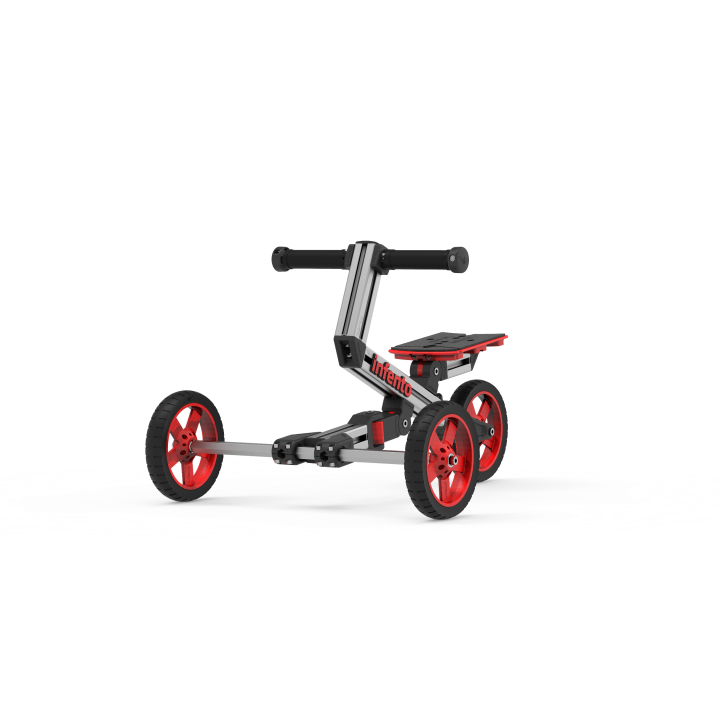 Infento Make & Move Kit 13v1 – sada na zostavenie vozítok pre deti