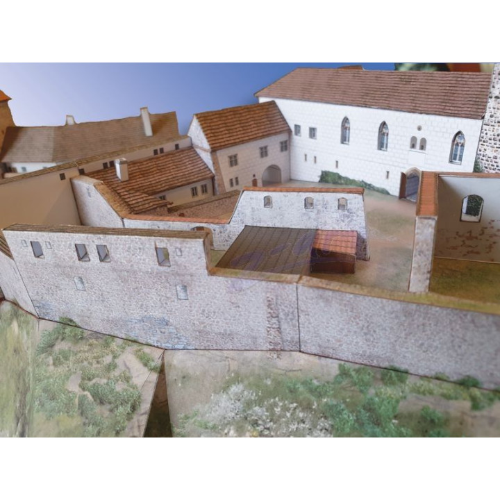 Hrad Zvíkov 1:400