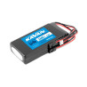 Přijímačový akumulátor Li-Fe 6,4 V (2S) 3400 mAh 3C. Nabíjení 0,5-1C, zatížitelnost 3C. Konektor JR/Hitec/UNI, servisní JST-XH. Rozměry: 98x45x22 mm. Hmotnost: 170g.