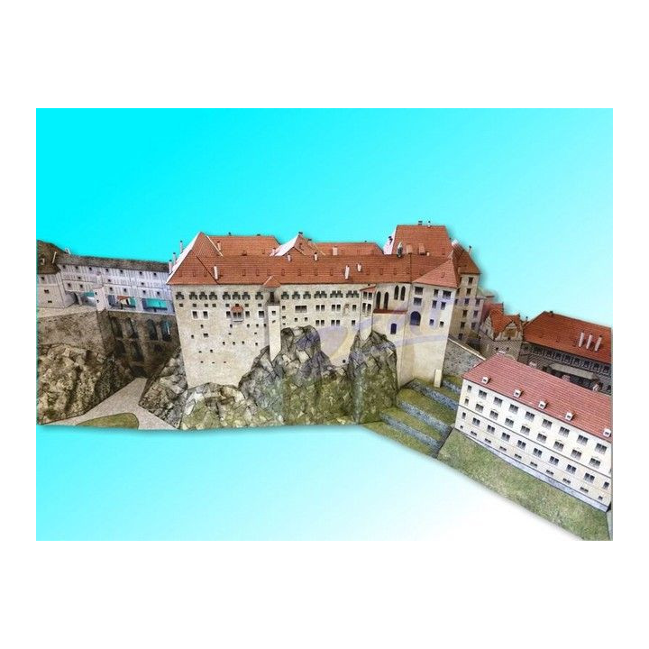 Hrad a zámok Český Krumlov 1:400