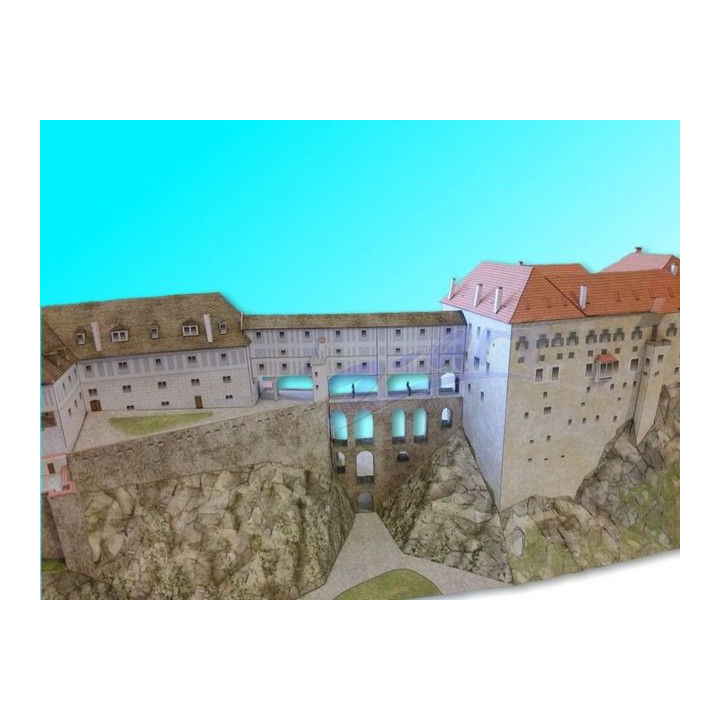 Hrad a zámok Český Krumlov 1:400