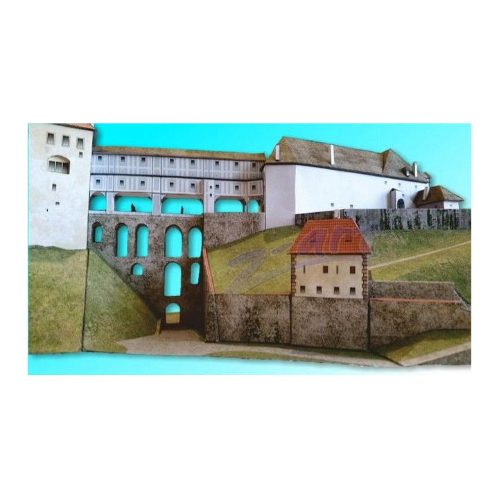 Hrad a zámok Český Krumlov 1:400