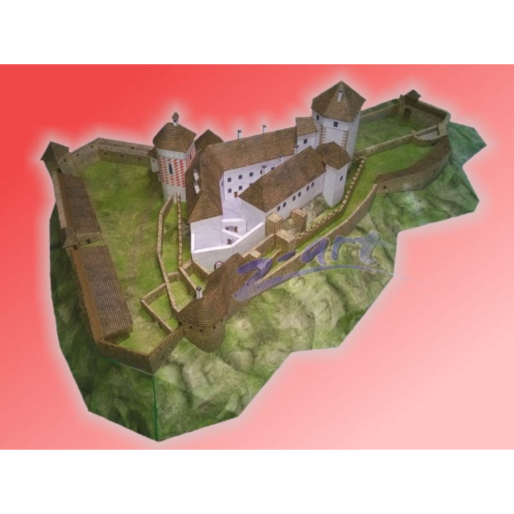 Čachtický hrad 1:300