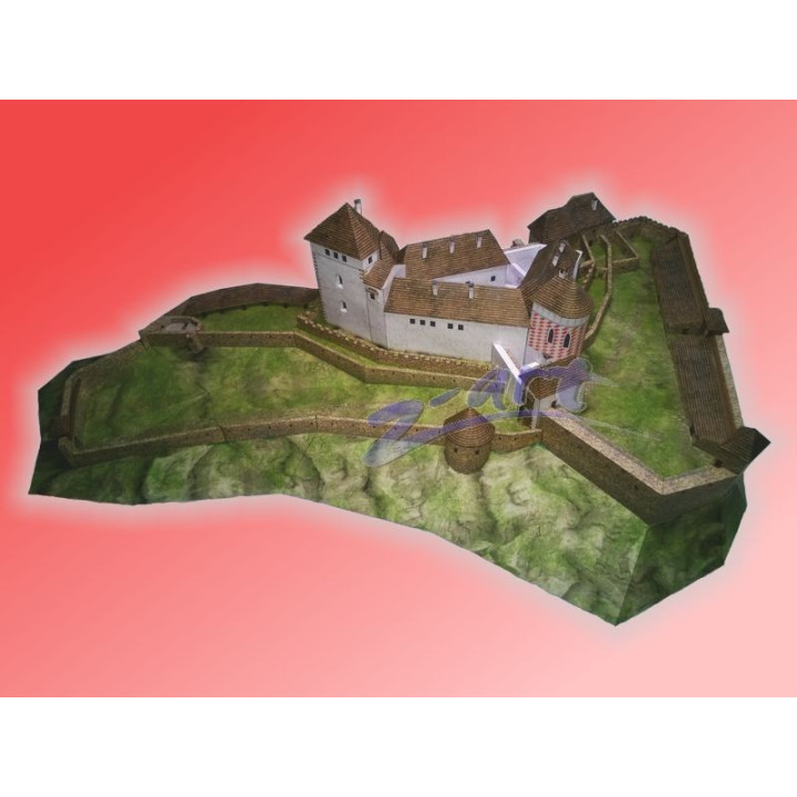 Čachtický hrad 1:300