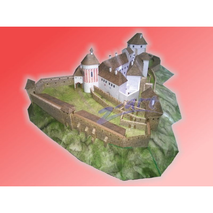 Čachtický hrad 1:300