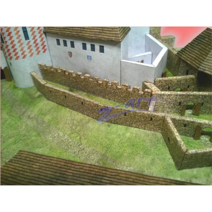 Čachtický hrad 1:300