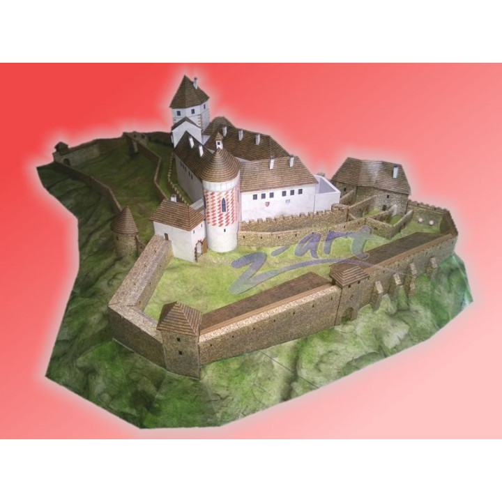 Čachtický hrad 1:300