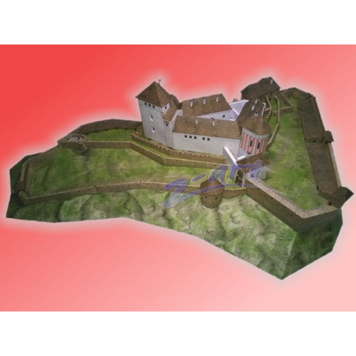Čachtický hrad 1:300