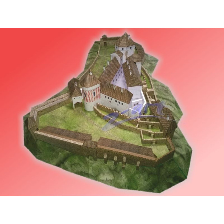 Čachtický hrad 1:300
