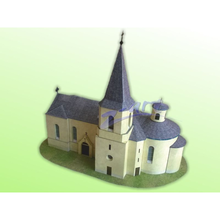 Kostol sv. Martina a Prokopa - Karlík 1:150