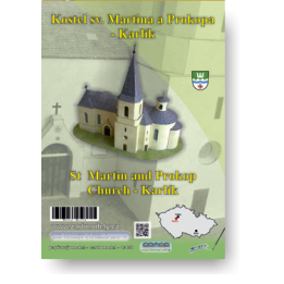Kostol sv. Martina a Prokopa - Karlík 1:150