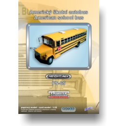Americký školský autobus Freightliner FS-65 1:32