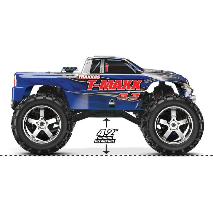Traxxas Nitro T-Maxx 3.3 1:8 TQi Bluetooth RTR červený