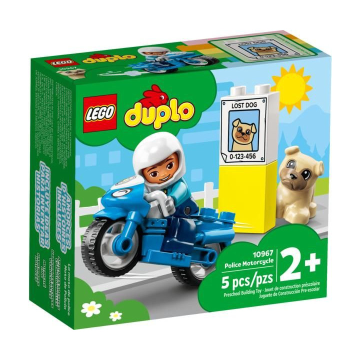 LEGO DUPLO - Policejní motorka