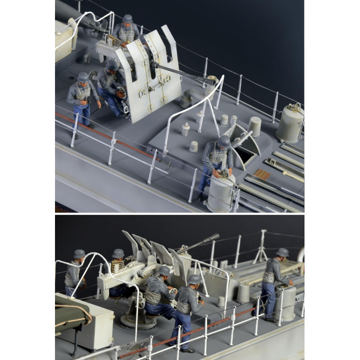 Model Kit loď PRM edice 5603 - SCHNELLBOOT TYP S-100 (1:35)