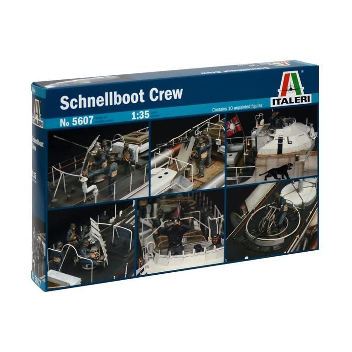Model Kit figurky 5607 - SCHNELLBOOT CREW (1:35)
