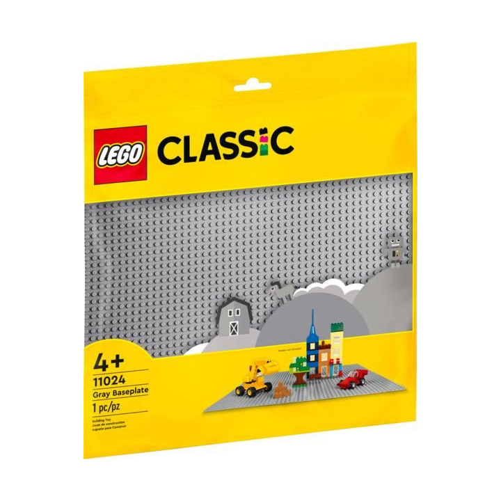 LEGO Classic - Šedá podložka na stavění