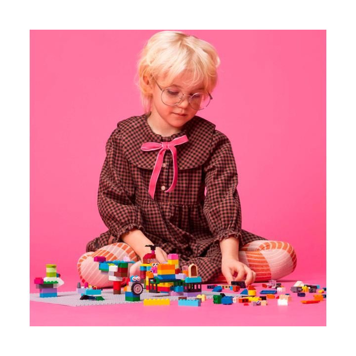 LEGO Classic - Šedá podložka na stavění